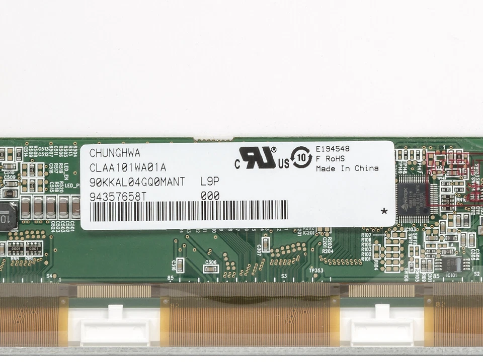 Genuine Chunghwa 10.1" HD Glossy LED LCD Screen 1366 x 768 CLAA101WA01A (A) - Image 3 of 3