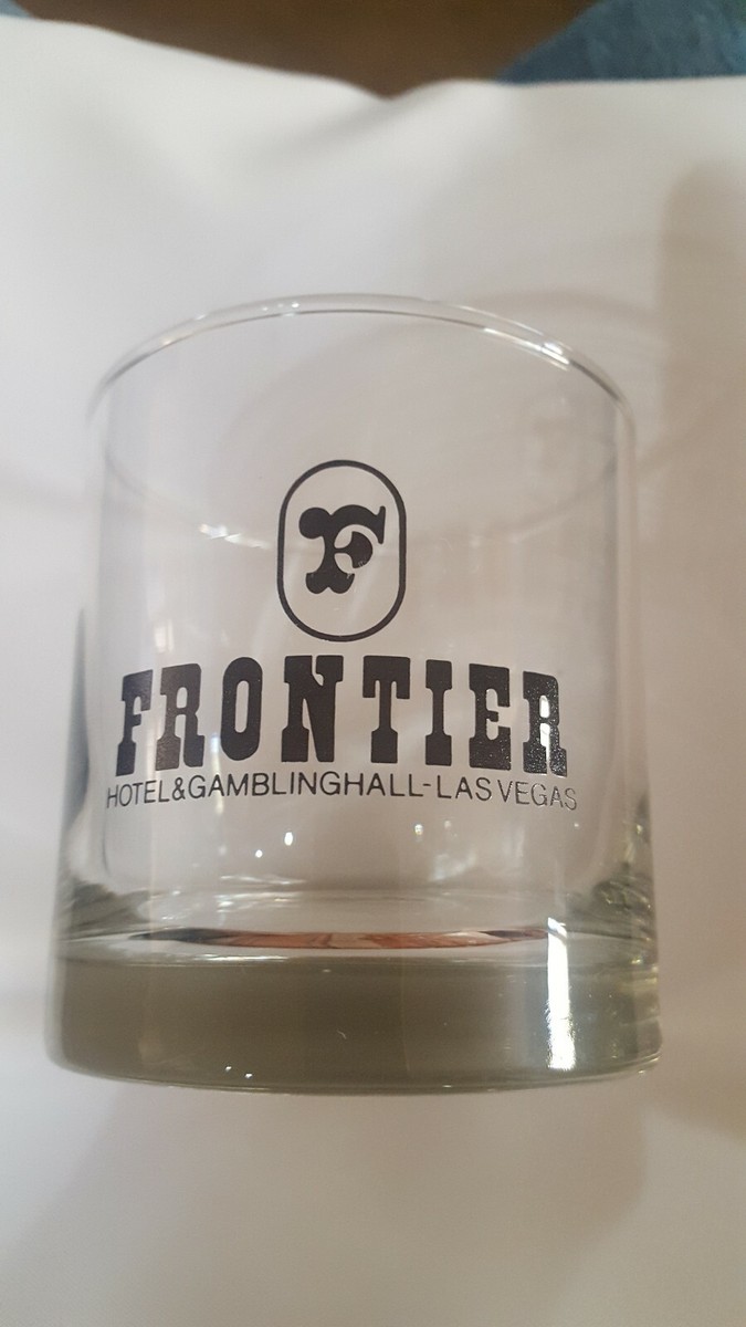 Vintage Frontier Hotel Casino Glasses X4.. Las Vegas . | eBay