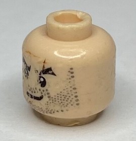 LEGO Jango Fett (Minifigure Head Only, Star Wars, SW0468, Damaged) Cad