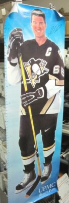 Pittsburgh Penguins 2002 Mario Lemieux UPMC Promotional Poster New Old Stock