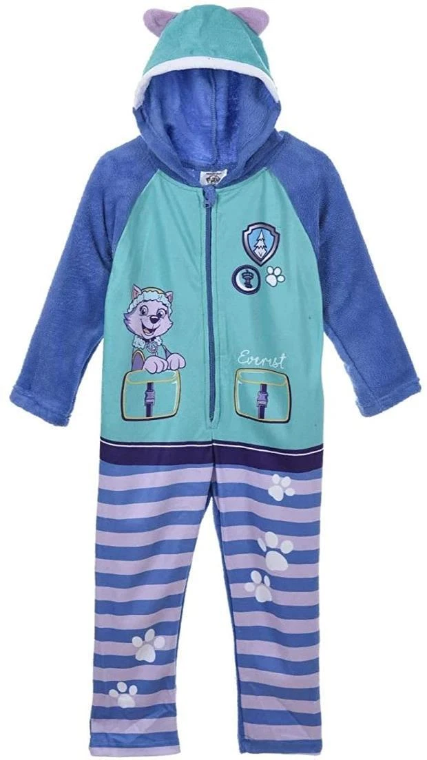 Paw Patrol - Pigiama In Pile Coral Per Ragazzi, Invernale, Caldo - Foto 6