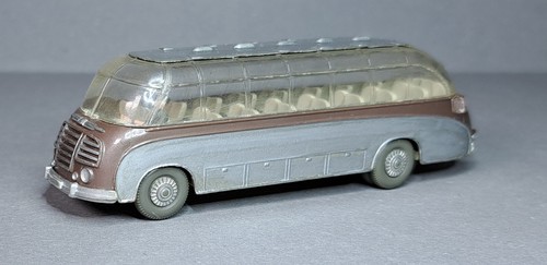 Wiking Setra Reisebus blaßbrau met. mit Fahrer 1960-62 TOP - Bild 4 von 5