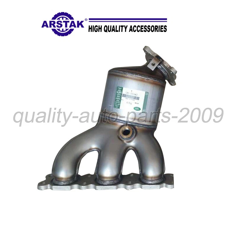 Pair Exhaust Manifold Catalytic Converters for Land Rover LR2 3.2L L6 2008-2012 - Image 4 of 4