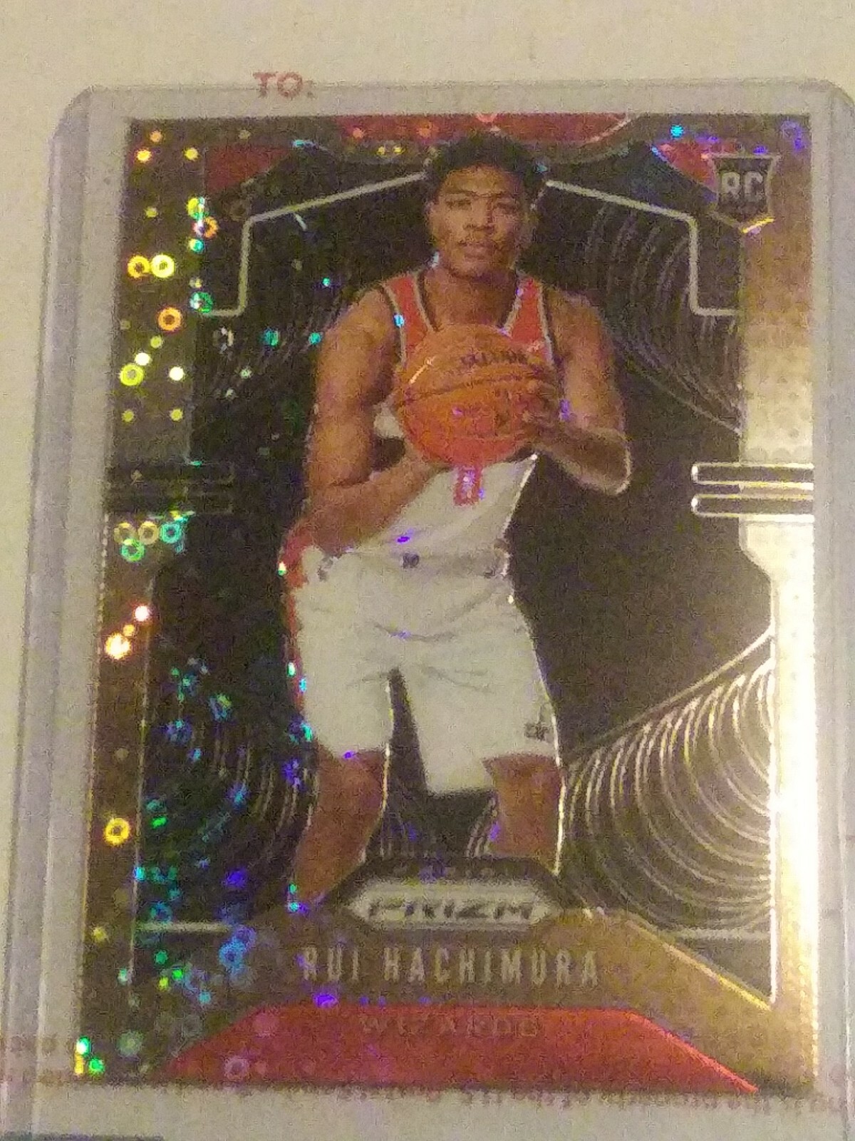 2019-20 Prizm Fast Break RUI HACHIMURA RC Bronze Copper #11/20