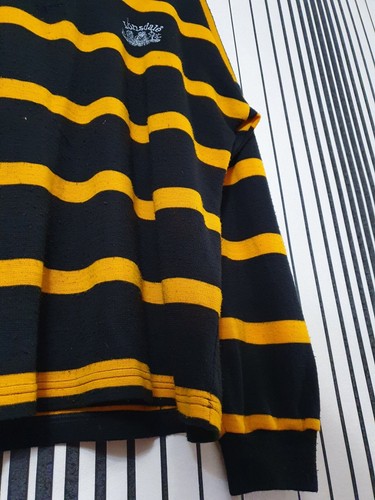 80's Lonsdale Vintage Y2k "Striped Bee" Streetwear Longsleeve Rugby T-shirt - Picture 5 of 9