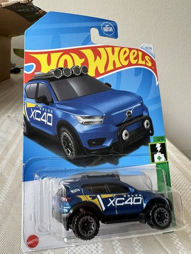 Hot Wheels Volvo XC40 Recharge Blue #14 14/250 - 2024 HW Green Speed - 第 6/7 張圖片