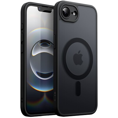 JETech Magnetic Case for iPhone 17e (2026)/16e 6.1-Inch  Compatible with MagSafe