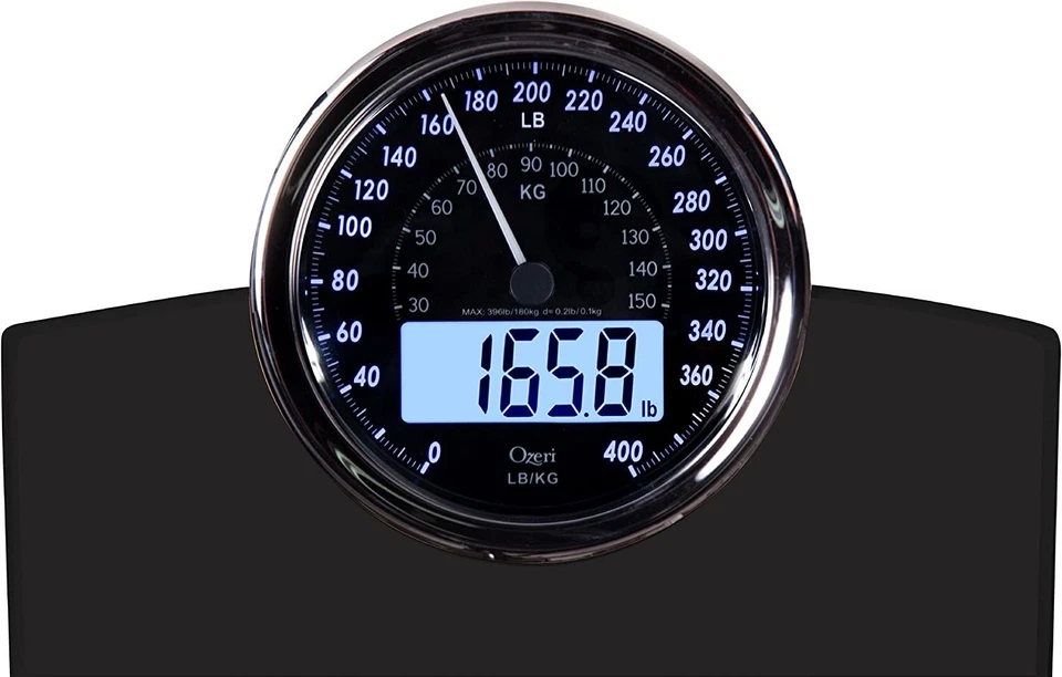 Ozeri Rev 400 lbs Bathroom Scale [Colors] with Electro-Mechanical Weight Dial - Image 2 of 4