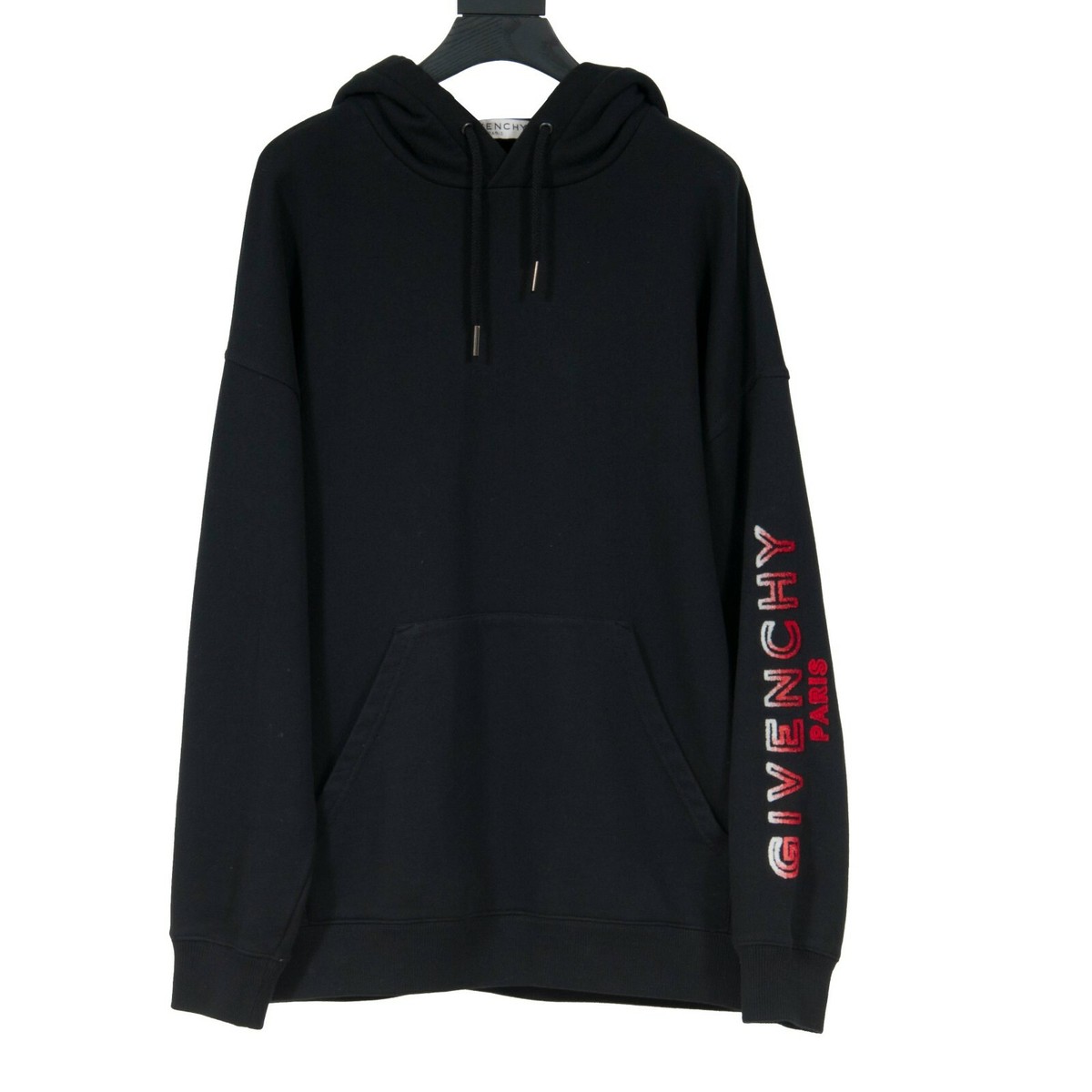GIVENCHY paris HOODIE フーディー サイズ M Givenchy Men Oversized Hoodie XS Extra Small Black Cotton