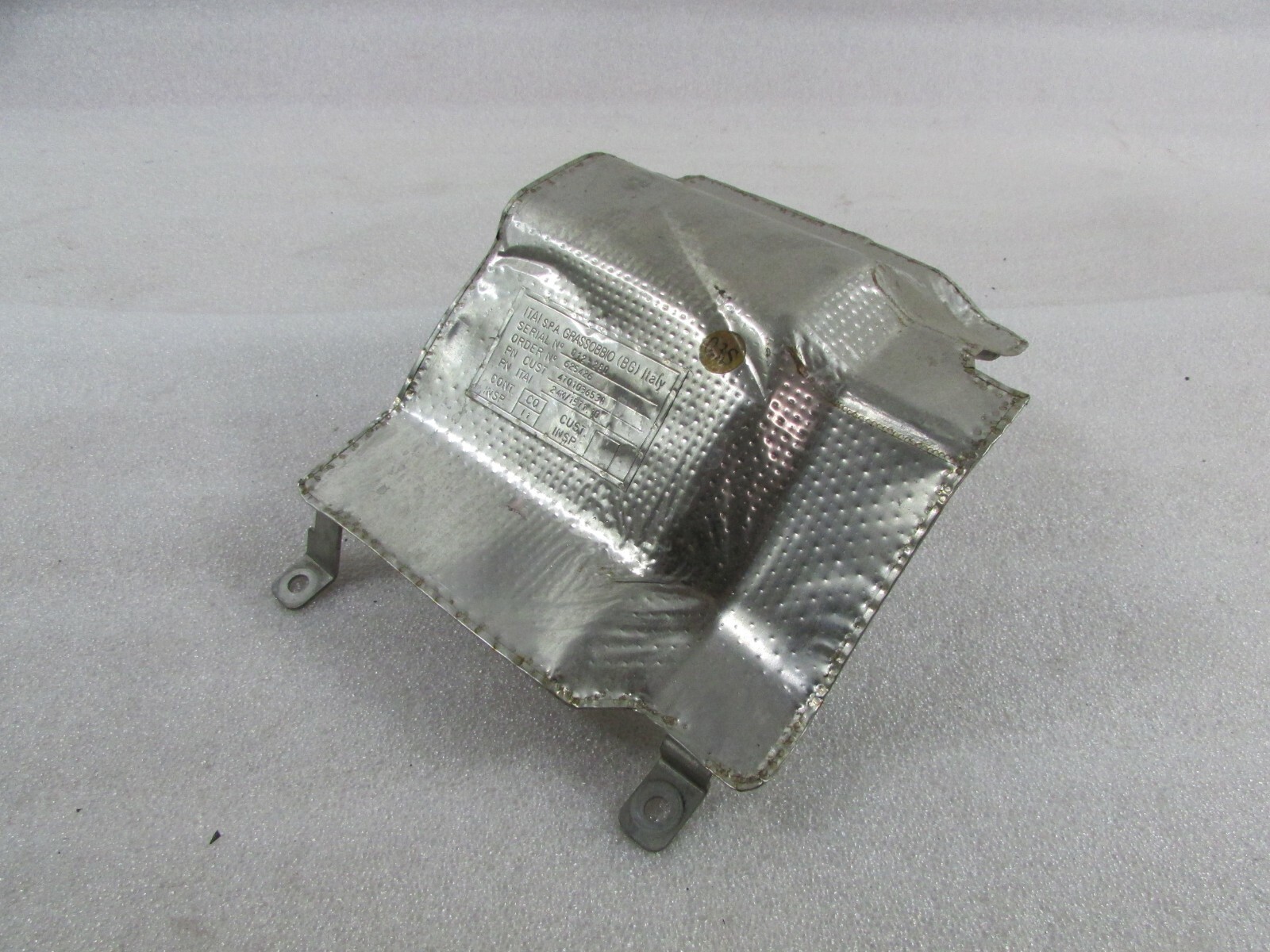 Lamborghini Aventador, Alternator Heat Shield, Used, P/N 470103653A