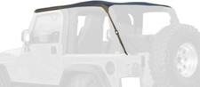 Frameless Bowless Top Soft Top 2004-2006 For Jeep Wrangler Unlimited Lj Black