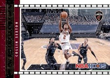 2021-22 Panini NBA Hoops Winter Lighst Camea ActionCollin Sexton #17