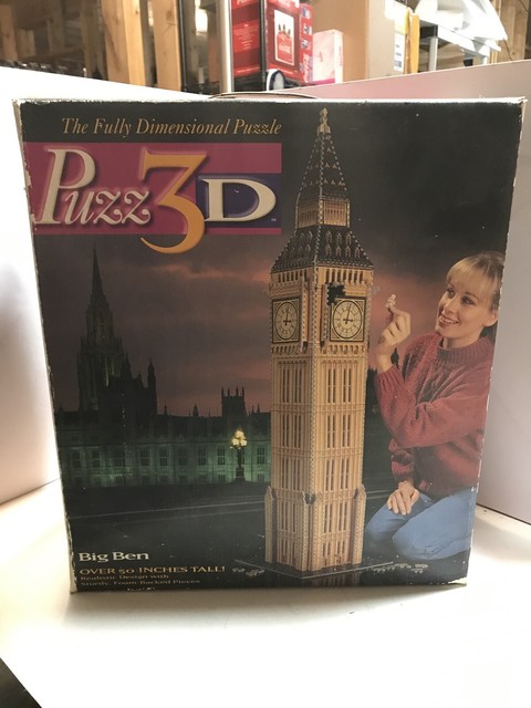 3d puzzle big ben 1483 pcs