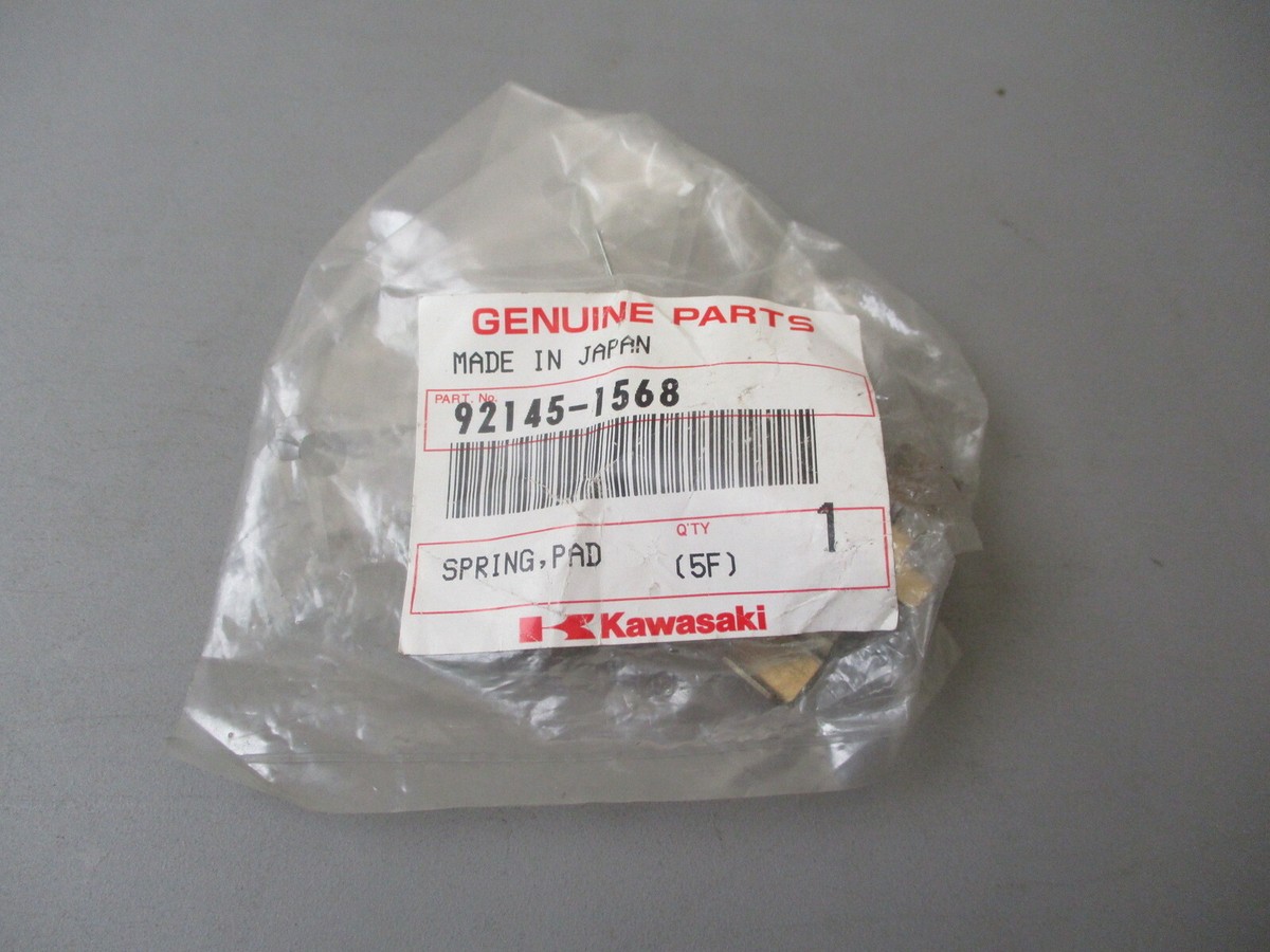 SAJ-1280Z ハカランダ NOS Kawasaki OEM Pad Spring 2004-2007 ZX1000 2004-2005