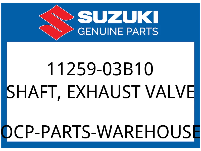 SHAFT, EXHAUST VALVE