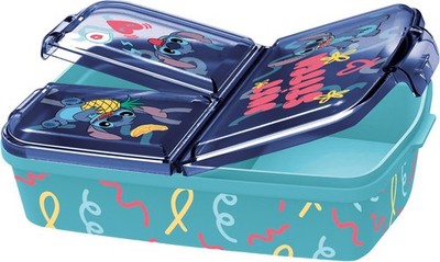 Sandwichbox Für Kinder Disney Stitch Mit Fächern Aus Kunststoff DISNEY