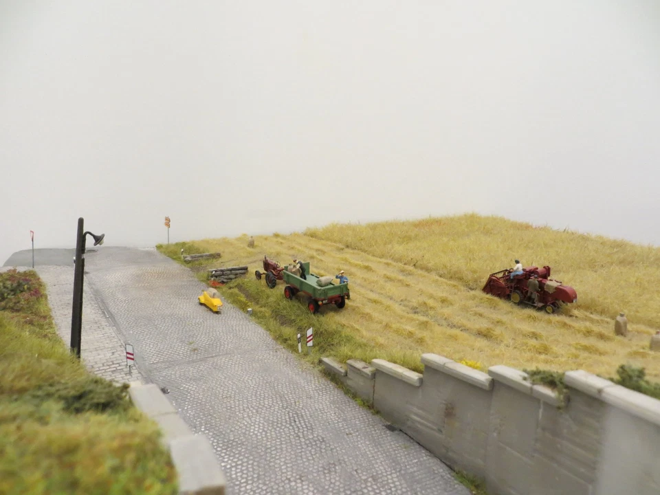 Diorama in 1:87 als Getreideernte - Bild 4 von 4