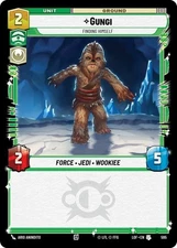 Lightly Played SWU Foil Gungi - Finding Himself - Foil Legends of the Force (LOF