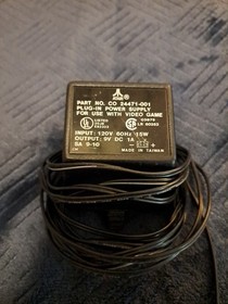 Atari 7800 OEM AC Adapter Model 24471-001 120V 60Hz 15W Power Supply NICE!!