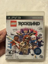 LEGO Rock Band (Sony PlayStation 3, 2009) - CIB COMPLETE With Manual No Mic