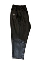 Simply Vera Vera Wang Dress Pants Womens Plus XXL Black Leather Look Work
