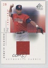 2001 SP Game Used Edition Authentic Fabric Roberto Alomar #RAL HOF 0f4