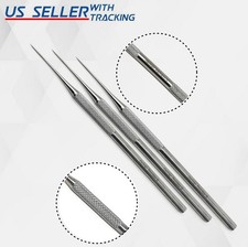 3× Dental Davis Root Tip Pick # 1 Surgical Premium Quality Instruments - German