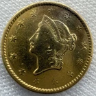 1861-P $1 Liberty Head One Dollar PRE 33 Philadelphia US Type 1 T1 Gold Coin