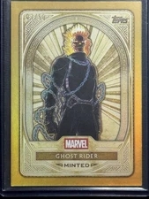 2025 Topps Marvel Mint #83 GHOST RIDER SDCC Gold /50 ALPHA 1/50