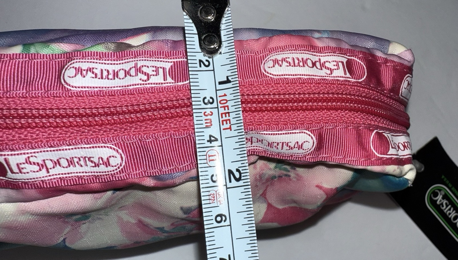 LeSportSac Rectangular Cosmetic Case Zip Pouch Pi… - image 12