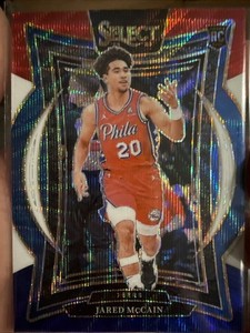 2024-25 Select Jared McCain RC Concourse Tri-color #82