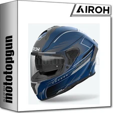 AIROH HELMET FULL-FACE MOTORBIKE SP2SH18 SPARK 2 SHADOW BLUE MATT SZ. XS