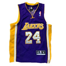 Kobe Bryant Lakers NBA Jersey Vintage NBA Medium Adidas 24 PURPLE