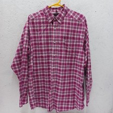 Ariat Pro Series plaid shirt long sleeve button up mens XL