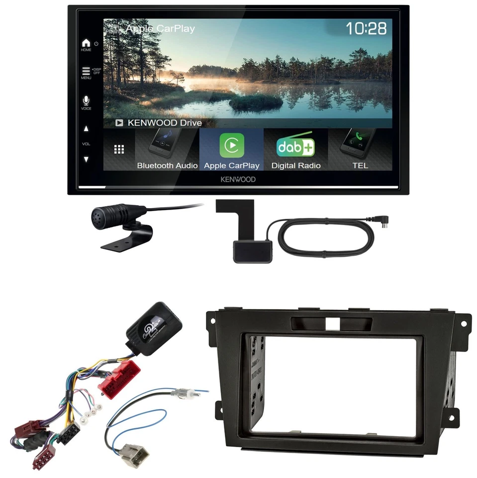 Kenwood DMX7722DABS Android Auto CarPlay Bluetooth Einbauset für Mazda CX-7 - Bild 1 von 1