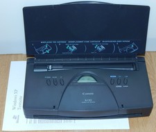 Canon BJ-30 stampante mobile a getto d'inchiostro Bubblejet inceppamento carta senza accessori