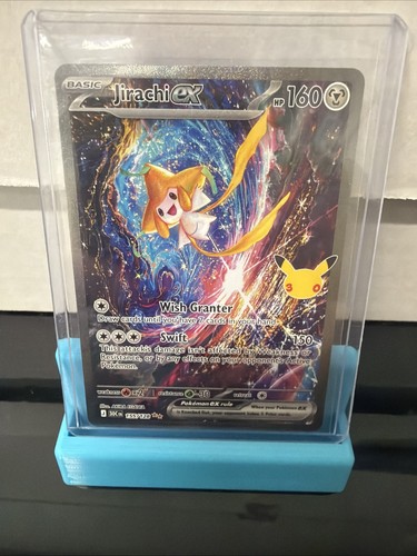 Pokemon Jirachi ex 155/128 30th Celebration Anniversary Special Illustration