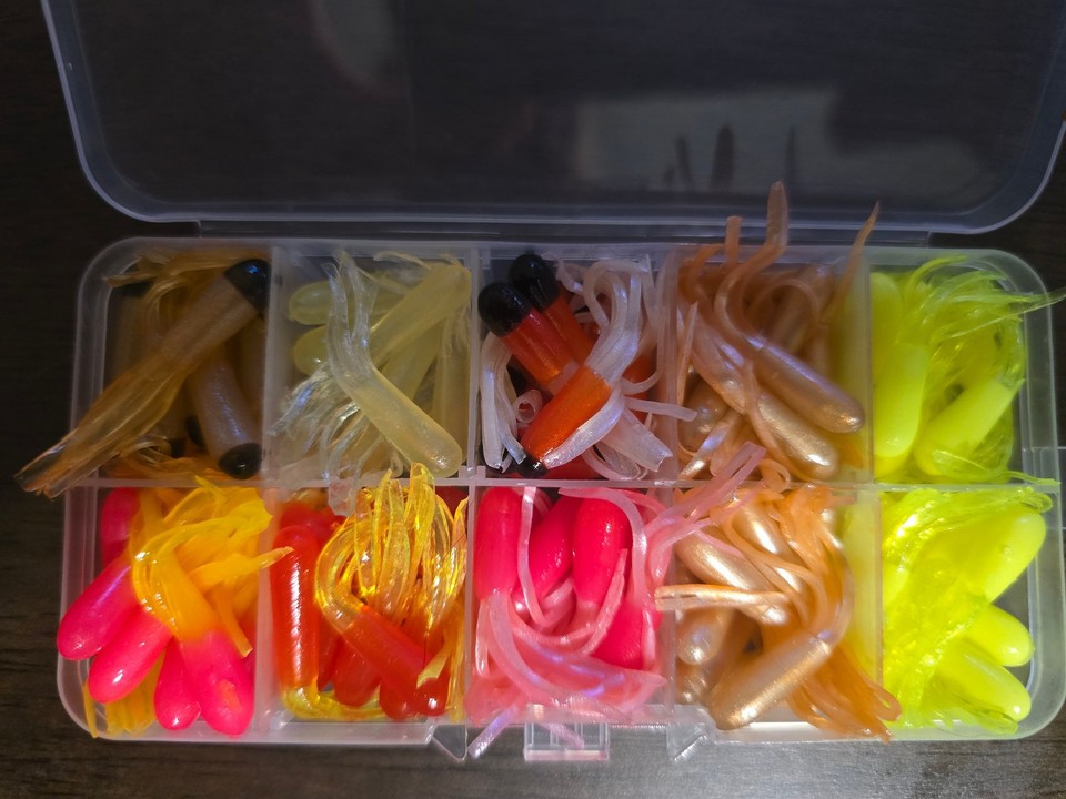Lot De 20 Appâts Souples Dave's Tackle Co – Tubes Crappie Panfish Pour Pêche En Eau Douce (multicolore, NOS)