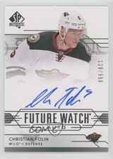 2014-15 SP Authentic Future Watch Auto 129/999 Christian Folin #276 Auto av1