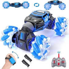Remote Control Car, Gesture Sensing RC Stunt Car with Lights & Dance, Toy