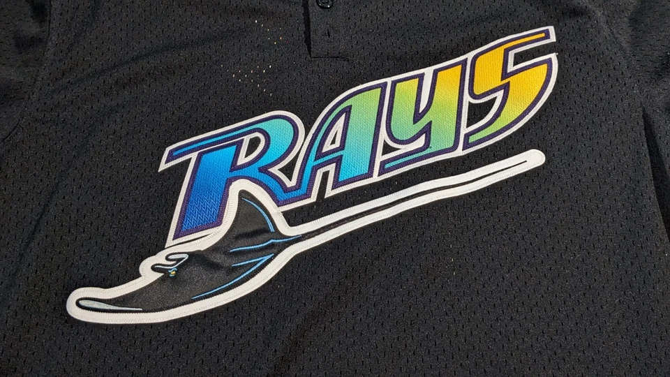 Camiseta Wade Boggs Tampa Bay Rays Mitchell & Ness Auténtica BP Talla L Nueva con Etiquetas Foto 4 de 4