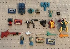 Huge Vintage Lot G1 Transformers Hasbro Takara Tapes Weapons Figures etc LOOK!