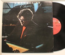 Emanuel Ax Lp Chopin On Rca - Vg+ To Vg++/ Vg+ To Vg++