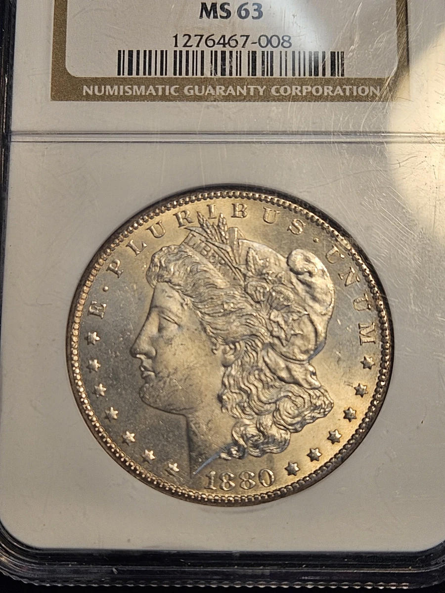 MS 63 Graded 1880 Year Morgan US Dollars (1878-1921) for sale | eBay