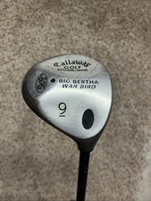 CALLAWAY DIVINE NINE BIG BERTHA 9 WOOD Graphite Regular Flex RH