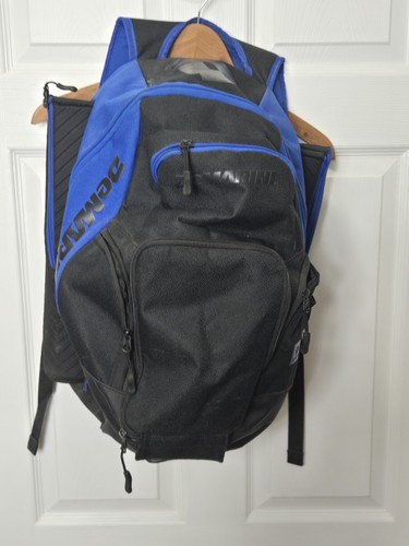 DeMarini Voodoo OG Baseball XL 2 Bat Backpack 20" Blue & Black SOFTBALL