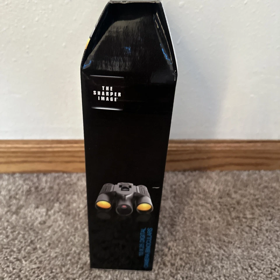 Sharper Image 10x25 Digital Camera Binoculars #1629353, Accs Kit Inc. New - Image 3 of 4