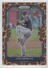 2021 Panini Prizm Giraffe Prizm Jose Berrios #44 b4d