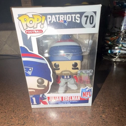 Funko Pop! Football Julian Edelman 70 New England Patriots NFL Vinyl Figure