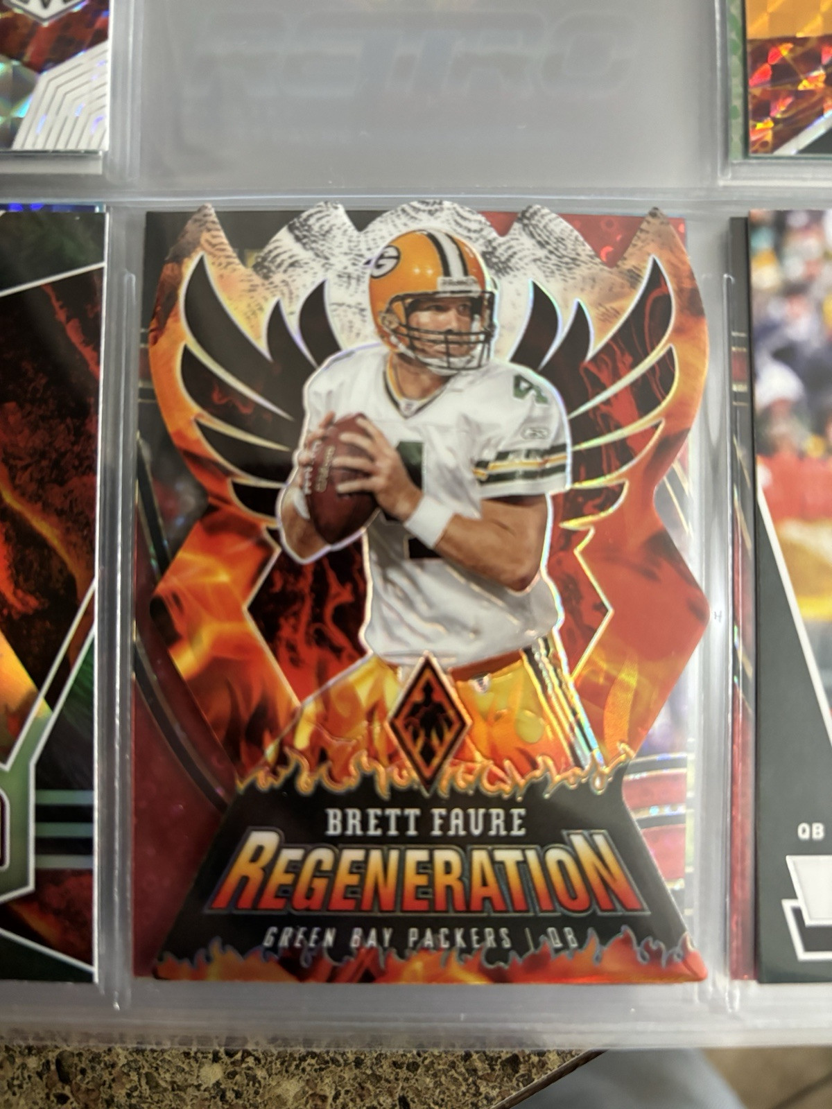 2020 Panini Phoenix Brett Favre Regeneration Die-Cut Case Hit Rare SSP